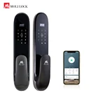 Door Lock Smart Controlled Bluetooth App Security Electronic Door Lock For Wood Door