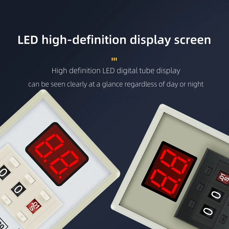 product digital timer with 8 pin base ah3d 240 vac made in china-3