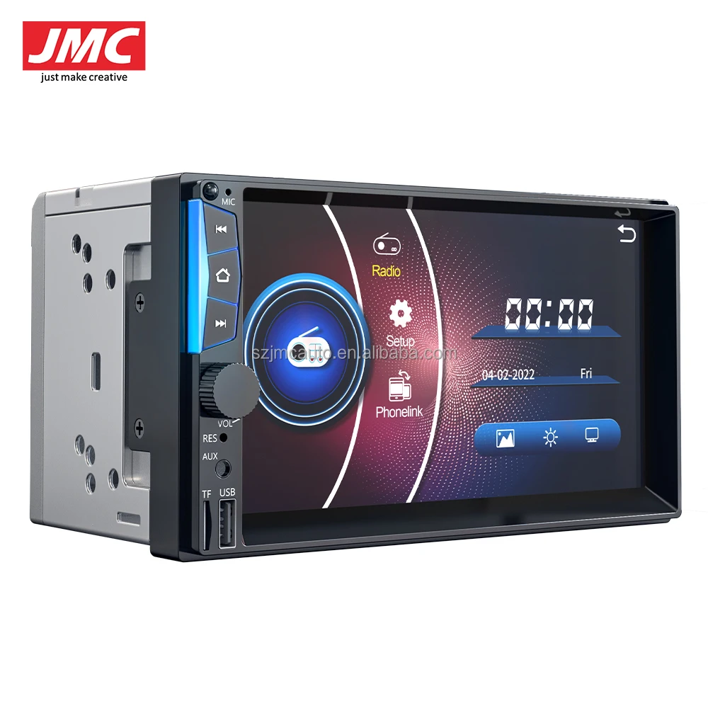 Automatisch Samenpersen pols Jmc Universal 2din Car Radio Double Din 7 Inch Touch Screen Car Stereo Mp5  Multimedia Player Autoradio Usb Aux-in Sd Card - Buy 2din Car Radio,Car  Radio,Universal 2din Car Radio Product on