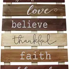 Vintage Vintage Rustic Farmhouse Wall Sign Home Decor For Kitchen Living Room Dining Room