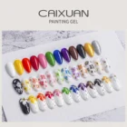 Gloss Polish Polish Caixuan Hot Selling High Gloss Wipe Painting UV LED Nail Gel Polish