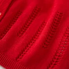 Winter Girl Winter Clothes Pullover Red Knitted Fashion Casual Girl Children Wholesale Clothing
