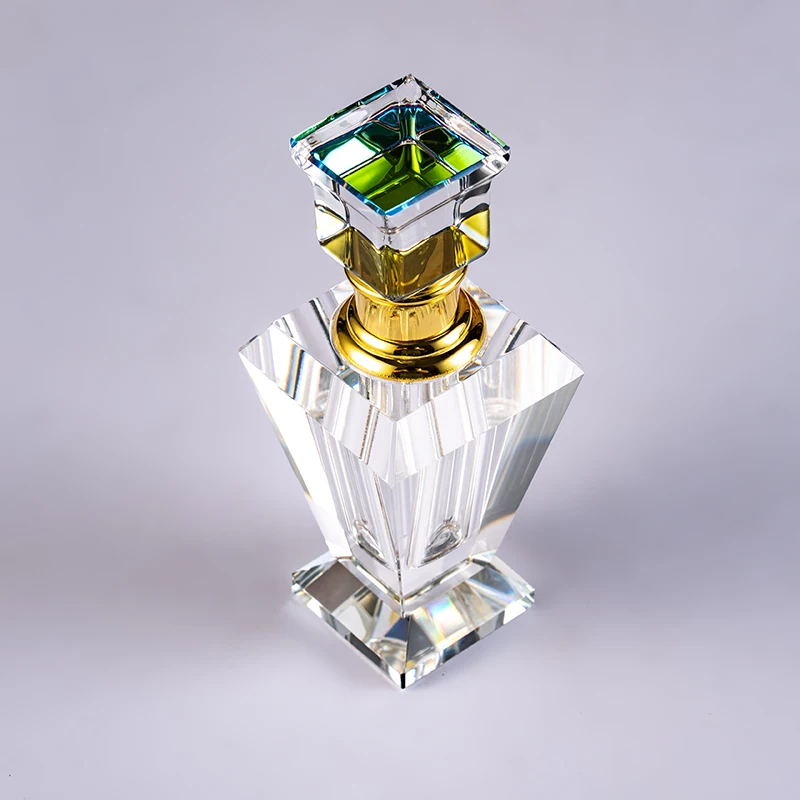 product new products sell well fashion classic glass empty bottle 6ml customizable crystal perfume bottle-6