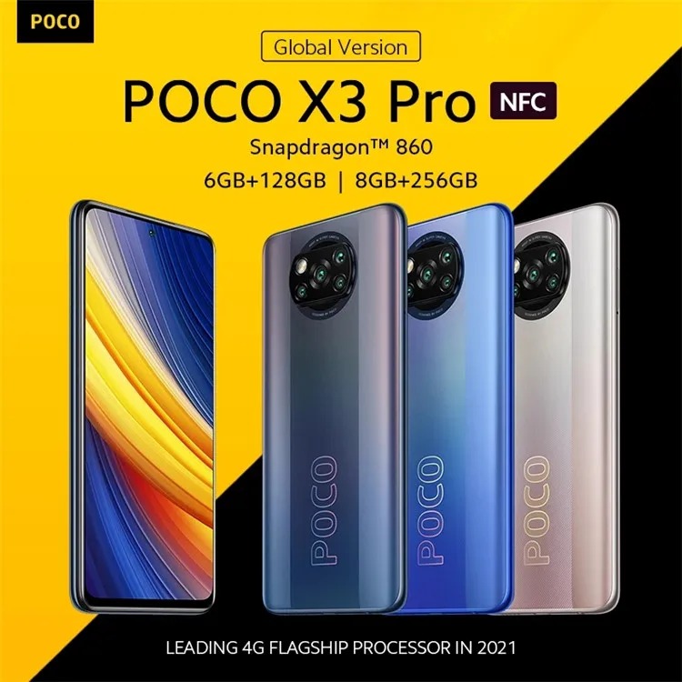 67" smartphone xiaomi poco x3 pro