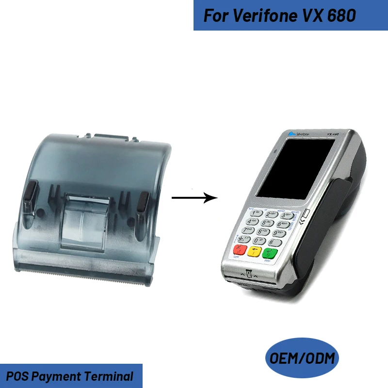 product high quality new replacement paper cover print cover for verifone vx680 pos terminalvx675 vx690 x990 c680-14