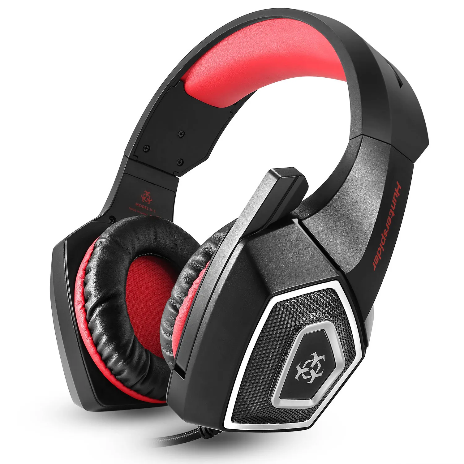Cross-border V1 Headset Game Headset RGB Colorful Wired Headset Subwoofer Headset PS4 E-sports Eat Chicken