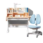 Study For Hot Sale Ergonomic MDF Study Table Chair For Children
