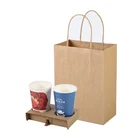 Candy Bag Bags Eco Friendly Small Candy Bag Handle Rope Kraft Paper Bags Fried Potato