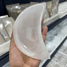 Gemstone Crystal Wholesale High Quality Natural Gemstone Crystal Polished Selenite Moon Bowl