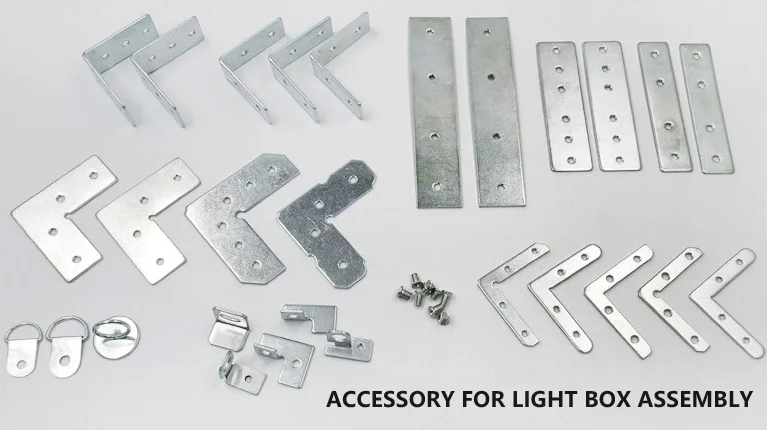 product pangui wholesale custom 4 20cm depth aluminum frame decoration edge corner profiles seg light box aluminum-14