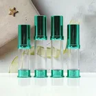 Green Pp Luxury Acrylic Cosmetic Green Color Empty Pp 30ml 50ml 80ml 100ml Round Airless Bottle