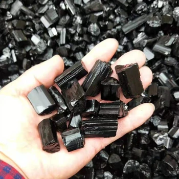 Wholesale Crystals Speciment natural raw black tourmaline rough for healing stone