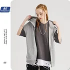 Vest BE04 High Street Hip Hop Anti-wear Trendy Brand Men And Women Outside With A Hooded Men's Vest