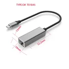 Laptop ABS Aluminum Usb 3.0 To Lan RJ45 Gigabit Converter For Laptop Notebook Switch
