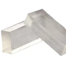 Crystal Clear Soap Base, Melt and Pour Soap Base, Glycerin Transparent Soap Base,1Kg Piece Natural Crystal Glycerin Soap base