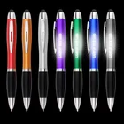 Light Pen Stylus Stylus Ball Pen 2020 Light Up Logo Ball Pen With Stylus Phone Plastic Pen For Festival Gifts