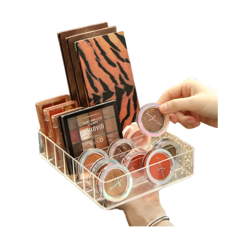 Wholesale Transparent Plastic Durable Cosmetic Makeup Organizer For Dressing Table