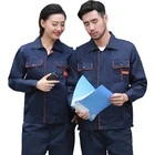 Work Wholesale Work Uniform For Factory Factory Workshop Worker Uniform Long Sleeve Work Uniform