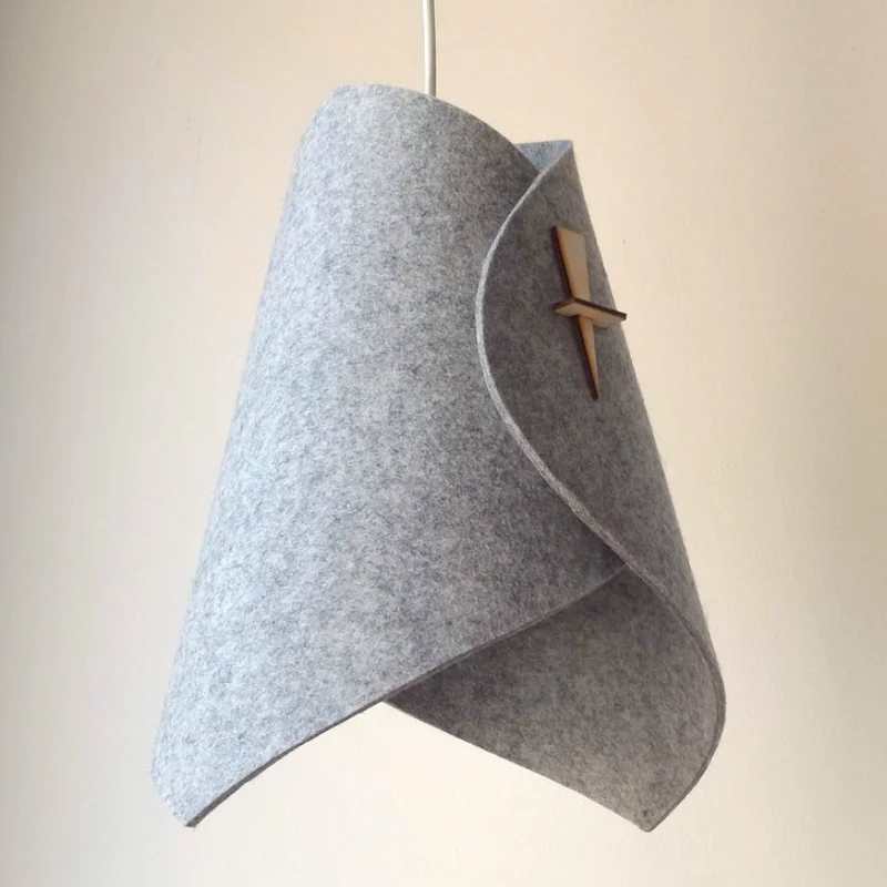 felt lamp shade