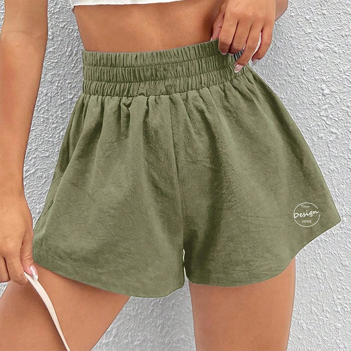 High waist baggy wide-leg above-knee sweatpants volleyball athletic summer ladies shorts gym shorts women spandex High waist baggy wide-leg above-knee sweatpants volleyball athletic summer ladies shorts gym shorts women spandex