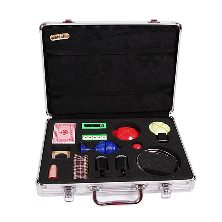 Wholesale classic professional stage illusion magic tricks kit set toys for kids