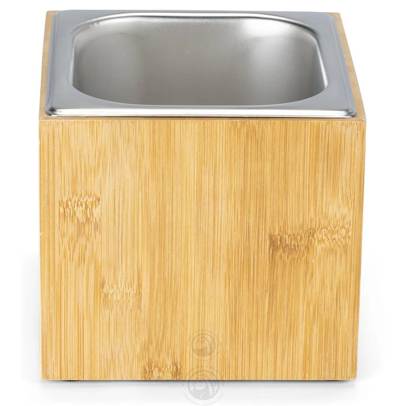 Removable Tray Brushed Stainless Steel Ice Housing Brushed Stainless Steel Ice Bucket