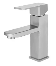 304 stainless steel four-way washbasin faucet wide-mouth waterfall faucet bathroom washbasin hot and cold water