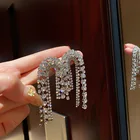 Chandelier Earrings 2021 Fashion Trendy Rhinestone Chandelier Earrings Women