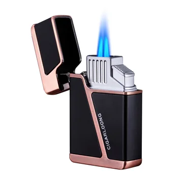 Wholesale Cigar Lighter smoking pipe straight Vintage Style windproof lighter for vapers