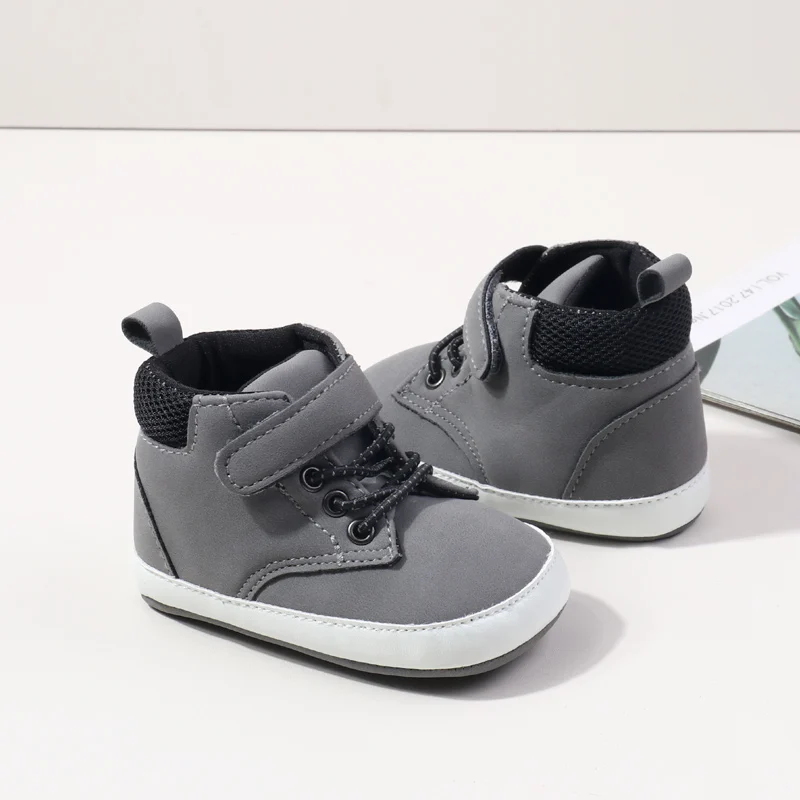 Wholesale Soft Sole Newborn Toddler Baby Shoes for Boys Baby Sneakers Spring Autumn 2024 supplier