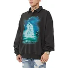 Mens Polo Finch Garment Vintage Printed Sweatshirt Graphic Digital Print Sweatshirt Mens Polo Sweatshirt