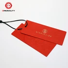 Tags Tag Tags Recycled Garment Swing Price Custom Logo Clothing Wholesale Tagsfor Clothes Shirt Tags Hang Tag