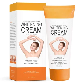 Private Label 60ML Whitening Body Collagen Underarm Skin Cream Private Part Body Cream Whitening-Beauty Personal Care Product