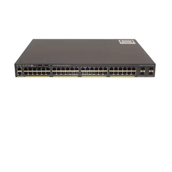 24 Port Gigabit Ethernet Network Switch WS-C2960X-24TS-L Managed Stackable SNMP for Network Equipment