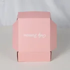 Paper Handle Custom Disposable Eco Friendly Packaging Paper Boxes With Handle