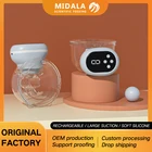New Design Usb Breast Pumps Portable Breastpump Electric Wireless Hands Free Wearable Smart Breast Pump
