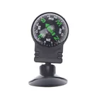 Compass 360 Degree Rotation Waterproof Vehicle Navigation Ball Shaped Suction Cup Car Compass