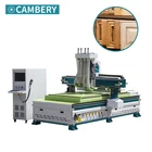 Furniture Equipment New Auto Nesting Wood Cnc Machine Furniture Factory Equipment For Door Production