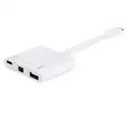 Mini 3 In 1 Usb FARSINCE Mini DP 3 In 1 HUB USB 3.1 Type C To Mini DisplayPort USB 3.0 PD 3 In 1 Multi-port Hub