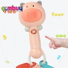 Baby Rattle Bells Appease Lighting Music Hand Crank Soothing Roll Bell Stick Baby Shaking Rattle Toy