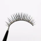 Cross Eyelashes Natural Cross Shine Powder Latin 5 Pair Of Eyelashes Bushy Curl Manual Eyelashes