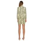 Pullover Sleeve Latest Cool Turtleneck Pullover Long Sleeve Forest Green Aesthetic Snakeskin Knitted Sweater Dresses