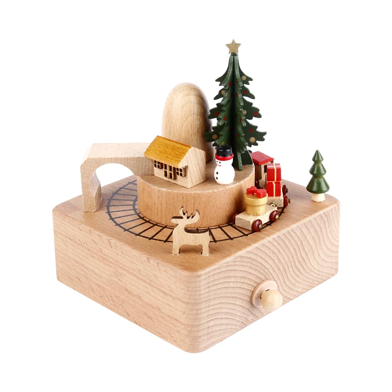 Best Sellers Box Musical, Wood Music Box, Christmas Gift For Kids