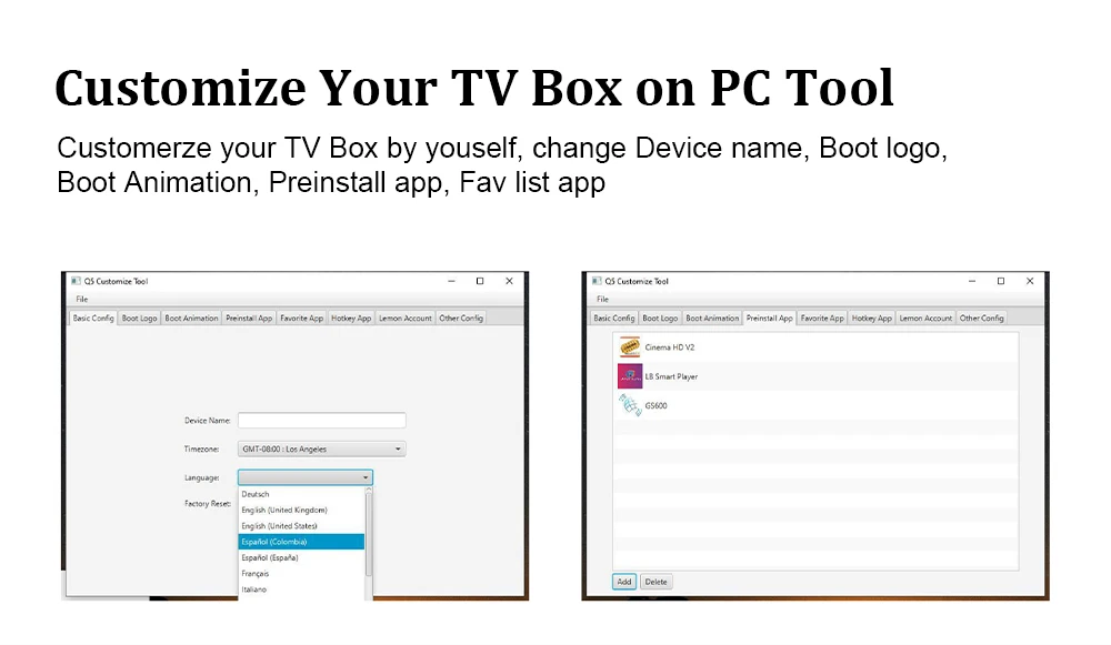 BOXPUT Iatv Q10 Android 12 4K OTT TV Box Smart Set Top Box Dual Wifi6 BT4.2 Voice Remote Control 4GB 32GB Allwinner H618 2.4G 5G