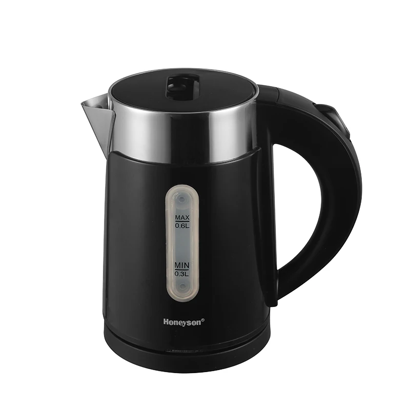 Honeyson hotel 0.6L energy saving new design cordless electric kettle