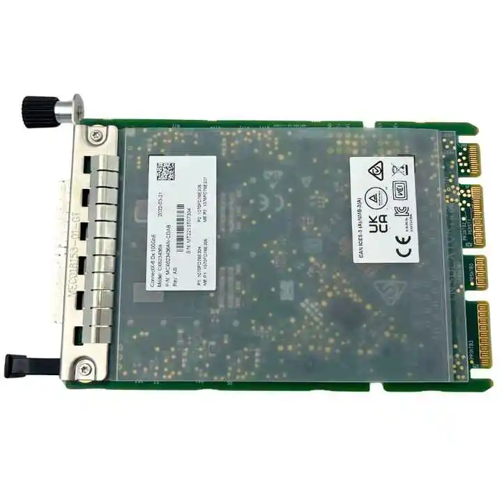Mellanox MCX623436AN-CDAB Dual Port 25G Ethernet Network Card with 100GbE and PCIe 4.0 x16 for Data Centers