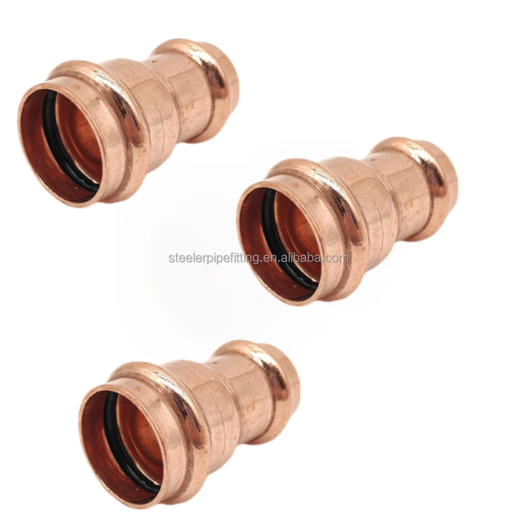 Sanitary Copper Press Fitting Concentric Reduced Coupler Buy Copper