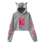 Sweatshirt Hooded 2021 Hot Sail Letter Printing Long Sleeve Bts Hoodie Sweatshirt Bts Clothes For Girls