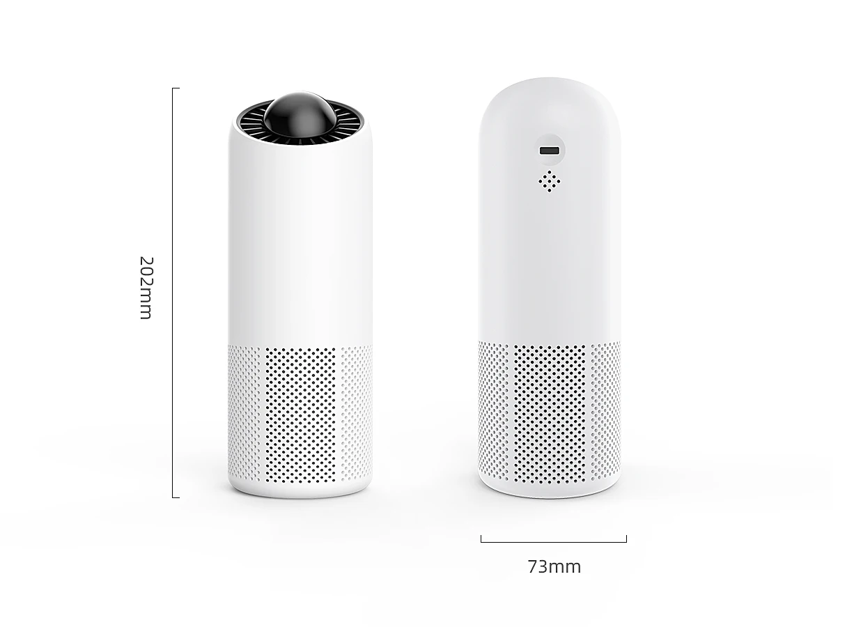 Brand New Portable Specifications Low Price Incar Uv Air Purifier