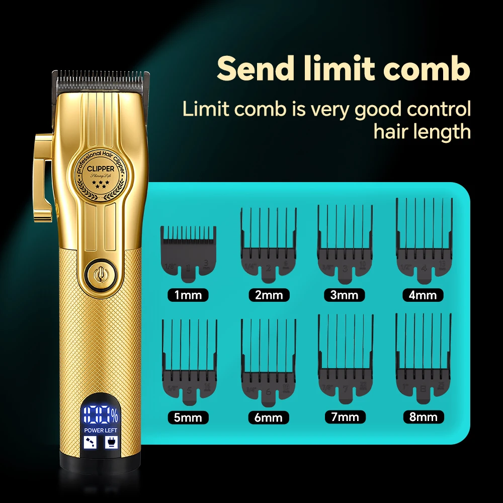 Professional 2-in-1 Mother-Child Electric Hair for Clipper Set Adjustable Pitch Whisker Trimmer Durable Stainless Steel Blade supplier